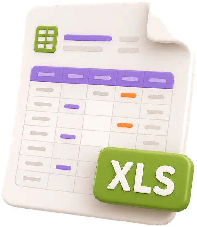 Archivo Excel con formato para el Prevalidador DIAN